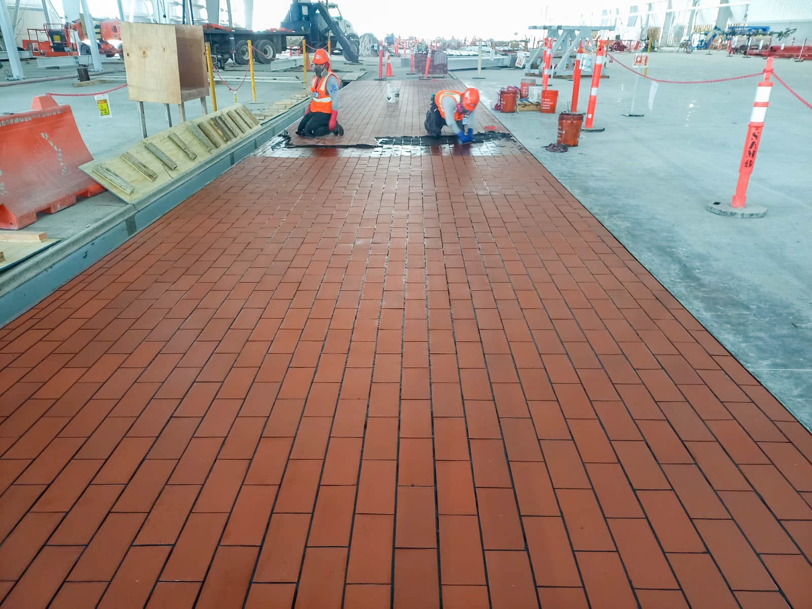 Colocación de Loseta Antiácida en Pozos de Visita: Piedras Negras, Coahuila